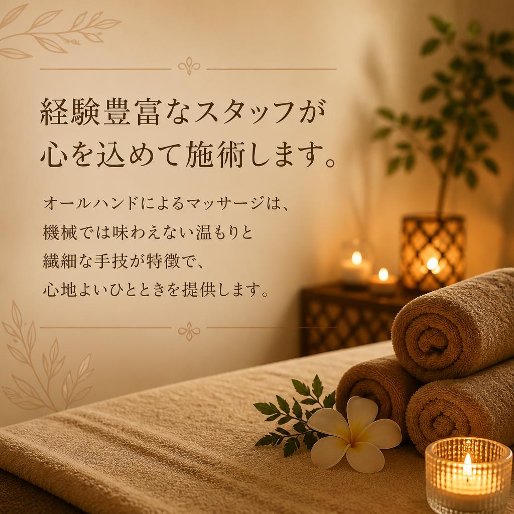 オールハンドの心地よさ