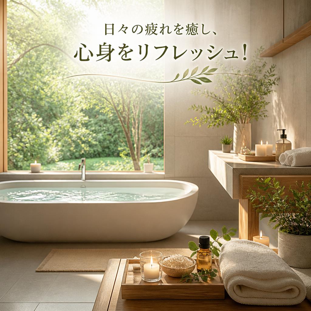 日々の疲れを癒し、心身をリフレッシュ！